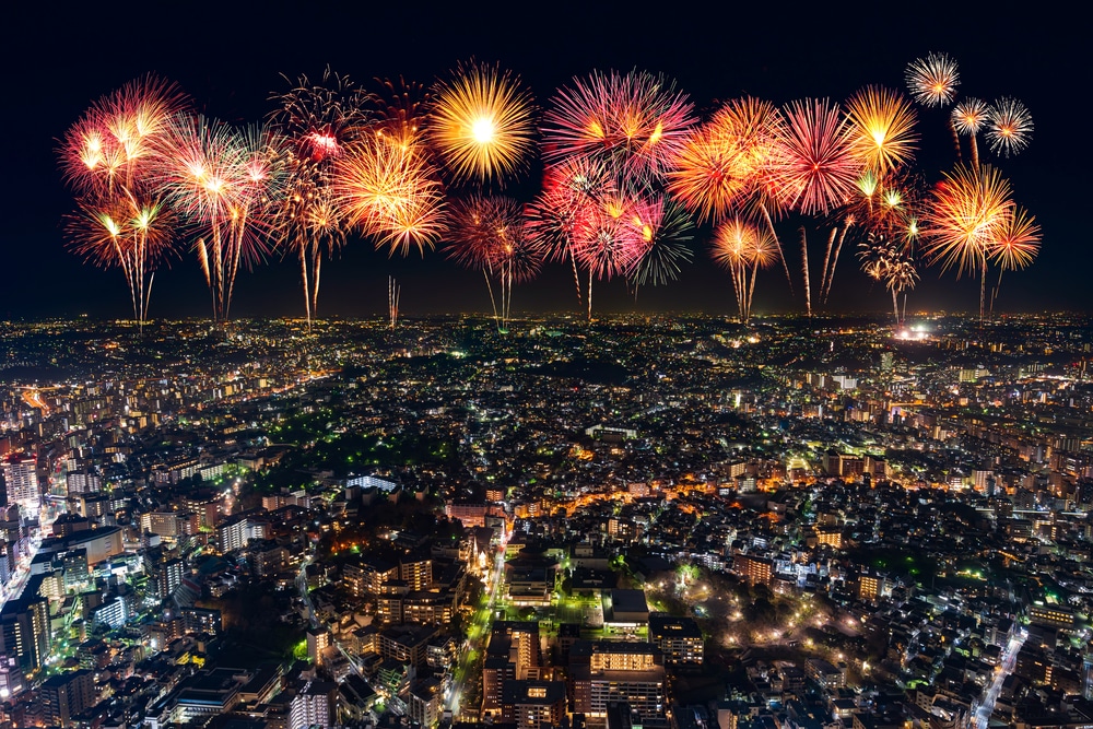 Ordre de tirage feux d'artifice