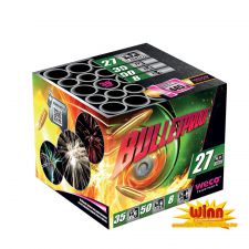 batterie feu d artifice bullet proof 27 shots weco