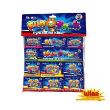 fun pack faram assortiment pyrotechnique petards effets 
