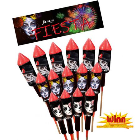 assortiment fusees fiesta faram feu artifice 