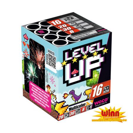 level up 16 coups weco feu artifice 