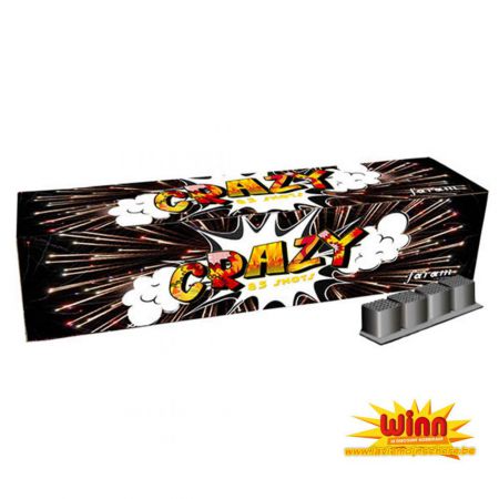 batterie feu artifice crazy 85 shots faram
