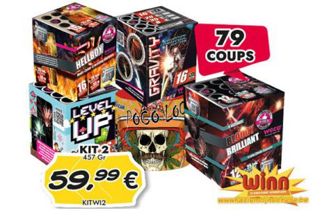 kit2 2025 5 batteries feu d artifice 